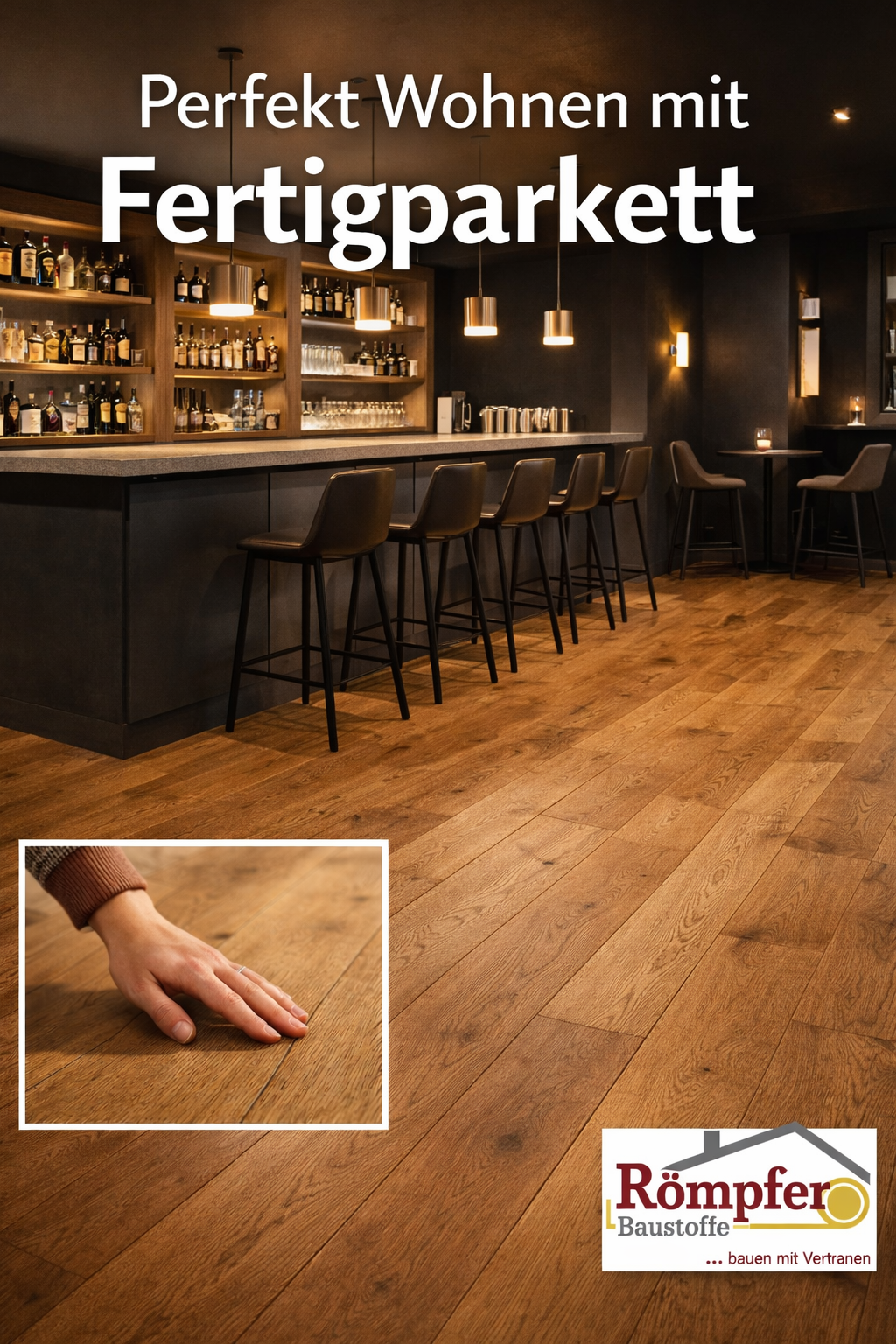 3-Schicht-Parkett Landhausdiele CARONAfloors