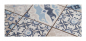 Preview: Casa PATCHWORK-1 azzurro 7,5x7,5 30x30x0,75