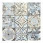 Preview: Maxi PATCHWORK-1 azzurro 10x10