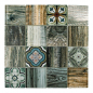 Preview: Casa BOSCO-2 verde/marronne 7,5x7,5