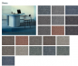 Preview: SIENA BLAU SCHWARZ MELIERT