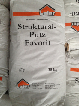 2 Paletten (2250 kg) Strukturalputz Favorit 2mm im 30kg Sack