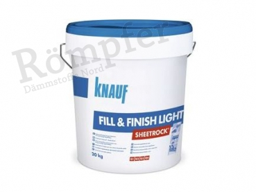 1 Palette ( 600 KG )Gipskartonspachtel Knauf Fill & Finish Ligth im 20Kg Eimer