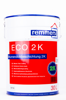 Remmers ECO 2K Bitumendickbeschichtung 30 Liter Eimer