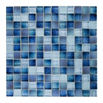 LINO-1 blue glzd/matt