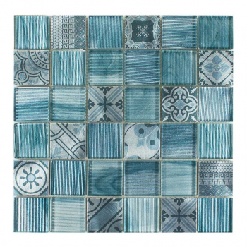 NOBLESSE-2 4,8x4,8 azzurro 30x30x0,8