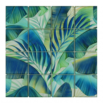 PIANTA-2 7,5x7,5 blu glzd. 30x30x0,6