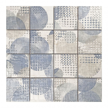 Casa PERLA-1 azzurro 7,5x7,5 30x30x0,75