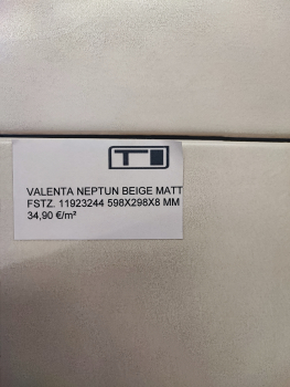 VALENTA NEPTUN BEIGE MATT