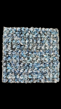 SIENA BLAU SCHWARZ MELIERT