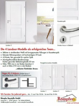 Die 4 Landoor-Türen-Modelle