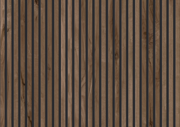 Preview: Paneel Linear Eiche dunkelbraun/mattschwarz