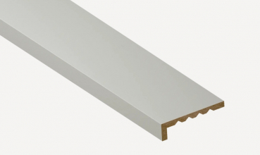 Abdeckleiste Esche kristallweiß