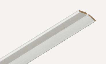 Faltwinkelleiste Ahorn cremeweiß