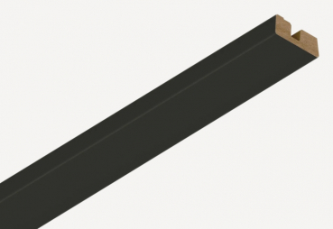 Deckenabschlussleiste Uni mattschwarz