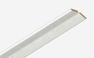 Faltwinkelleiste Esche perlmuttweiß