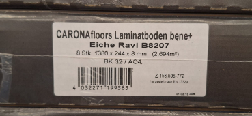 CARONAfloors Laminatboden bene+, Eiche Ravi B8207