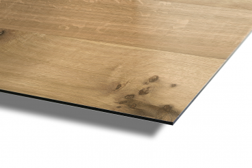 2550 x 1500 x 3,0 mm  Wildeiche elegant Holzstruktur   SPA Aluminium-Verbundelement