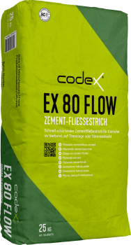 Zementfließestrich EX 80 Flow