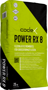 Codex Fliesenkleber für Großformate POWER RX 8 25 KG