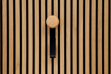 Jesper - Haken lang mit Holzknopf Large