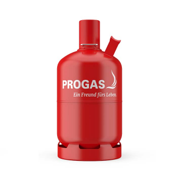 Brenngas 5 KG Füllung Pfandflasche rot
