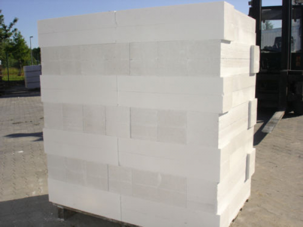 1 P. Plansteine PP2/0,4 - 11,5 x 17 x 60 cm / 10,00 m² / inkl. 25 Kg Porenbetonkleber, frachtfrei