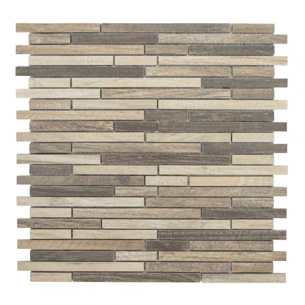 Mosaico BRICK 1,0 WOOD-7 30x30x0,8