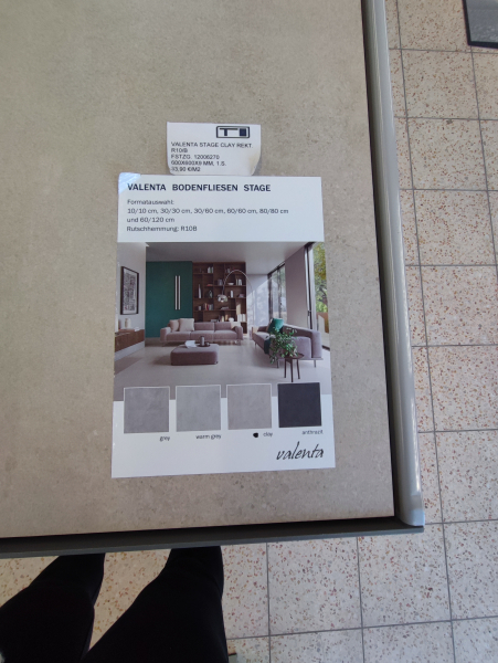 VALENTA STAGE CLAY REKT. 60x60