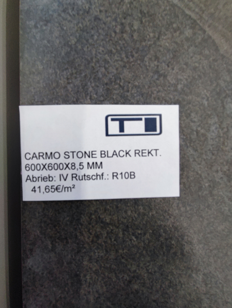 VALENTA CARMO STONE BLACK REKT.