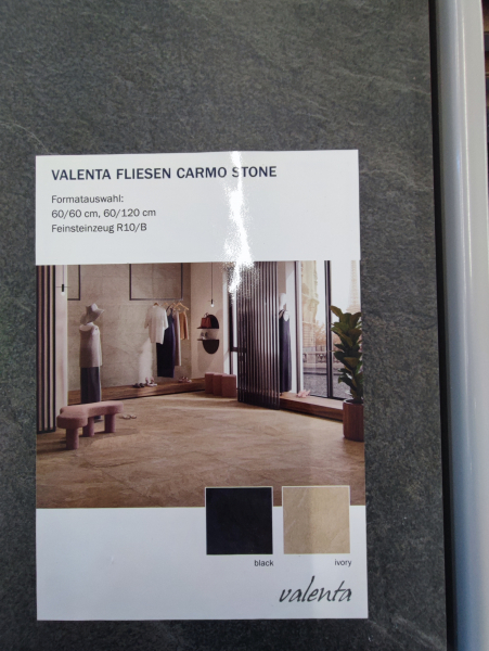 VALENTA CARMO STONE BLACK REKT.