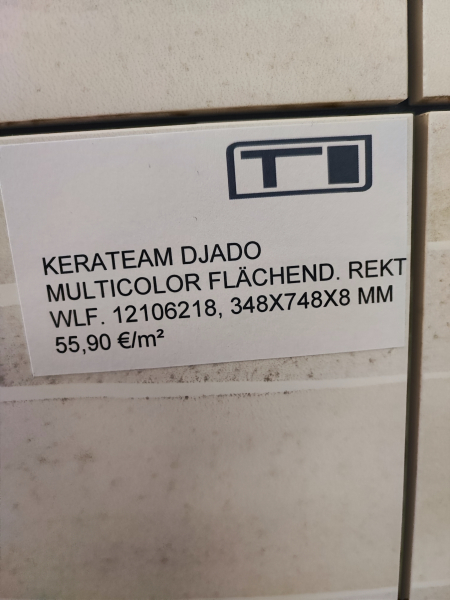 V+B NEW YORK DEK.LIGHT GREY MATT CP REKT.