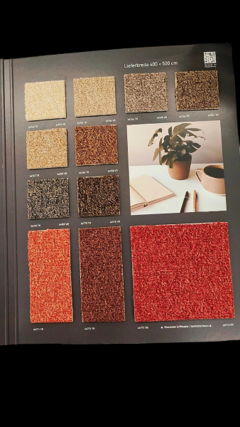 MANTUA DUNKELPETROL SCHWARZ MELIERT