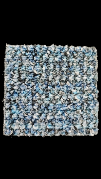 SIENA BLAU SCHWARZ MELIERT