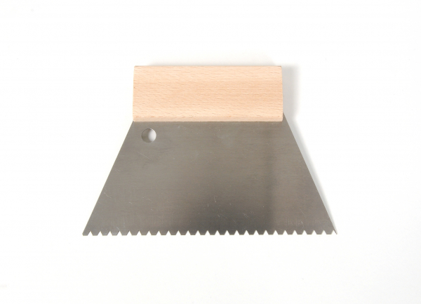 Kleberverteilspachtel trapezförmig 180mm, B3
