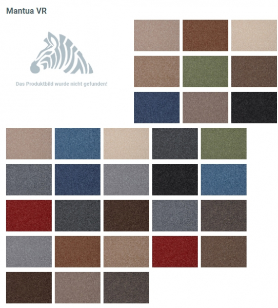 MANTUA DUNKELPETROL SCHWARZ MELIERT