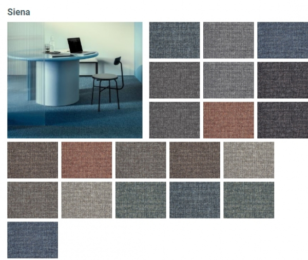SIENA BEIGE SCHWARZ MELIERT