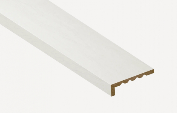 Abdeckleiste Birke grauweiß