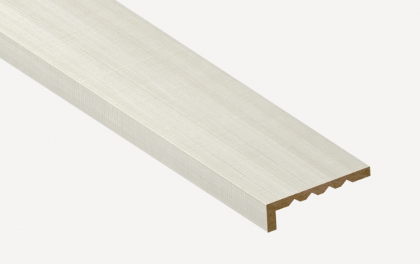 Abdeckleiste Pinie champagnerweiß