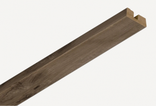 Deckenabschlussleiste Eiche dunkelbraun