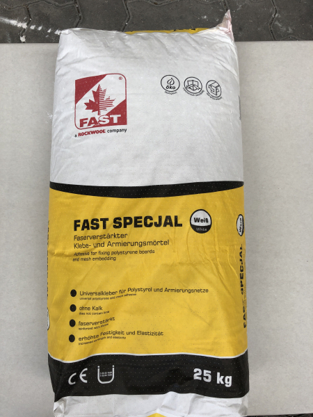 1 Palette Fast Special weiß FK 003 Klebe und Amierungsmörtel