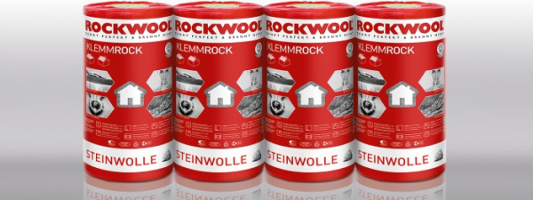 6 Rollen Klemmrock 240mm Steinwolle von Rockwool WLG 035 - 12 m²