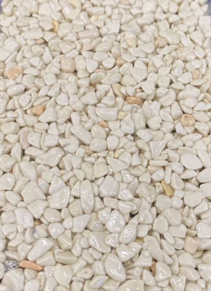 Steingranulat für Steinteppich Epodex Avorio