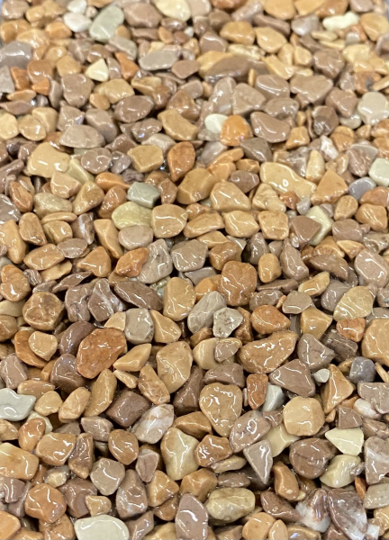 Steingranulat für Steinteppich Epodex Rosso