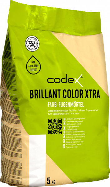 Jasmin Farb-Fugenmörtel  5,00 Kg Brillant Color Xtra Codex